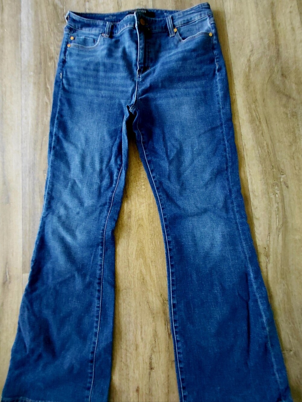 Liverpool Jeans The Bootcut Jeans Women Size 12/31 Blue Denim Rodeo Western